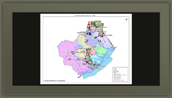 Brazoria County Outfall Map