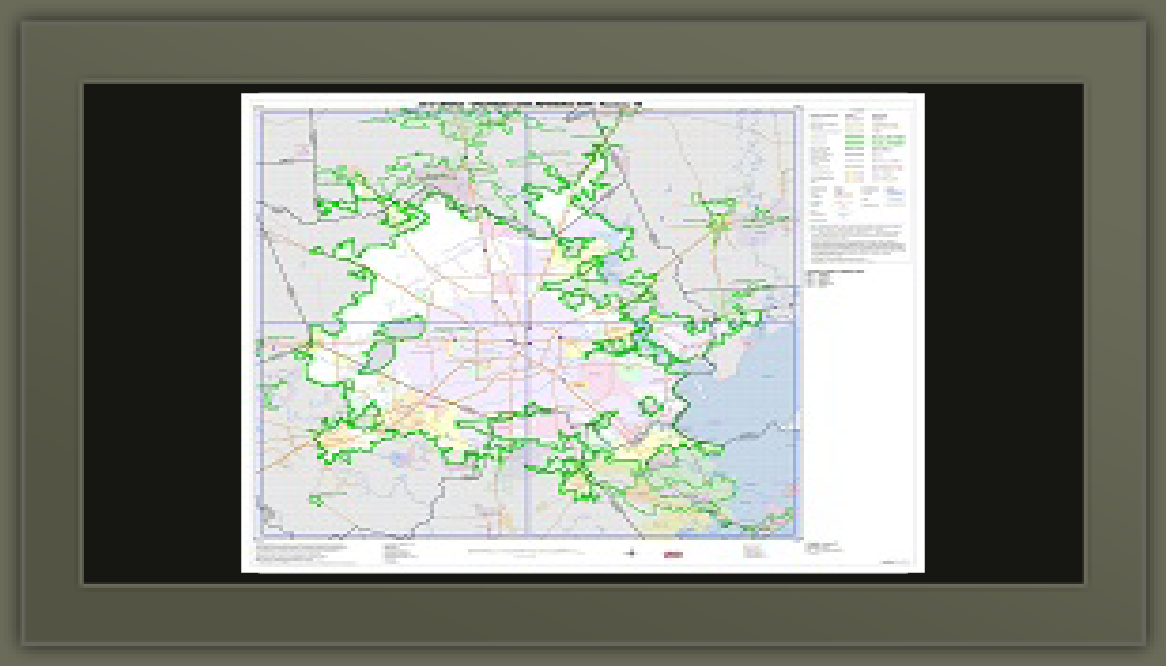 Houston Urbanized Area Map