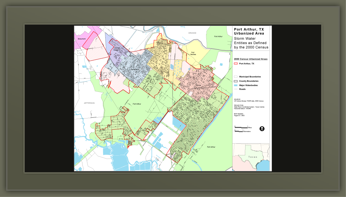 Jefferson County - Detailed Urbanized Area Map