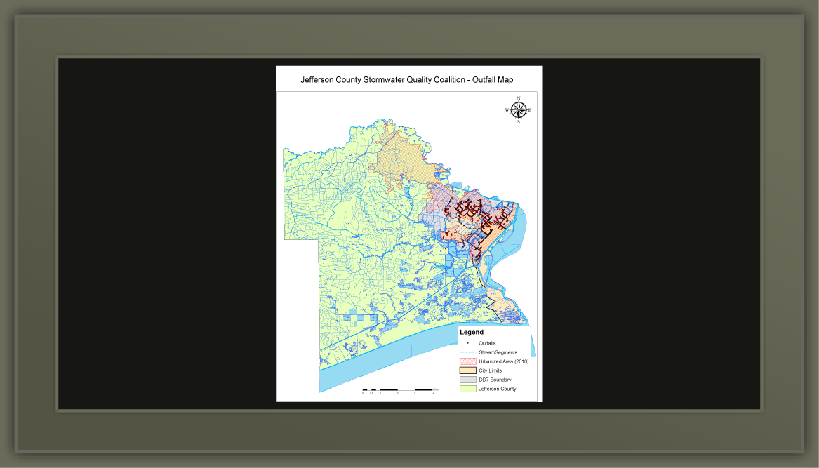 Jefferson County Outfall Map