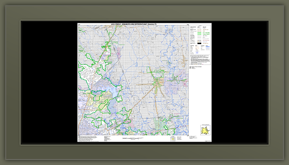 Northeast Houston - Urbanized Area Map