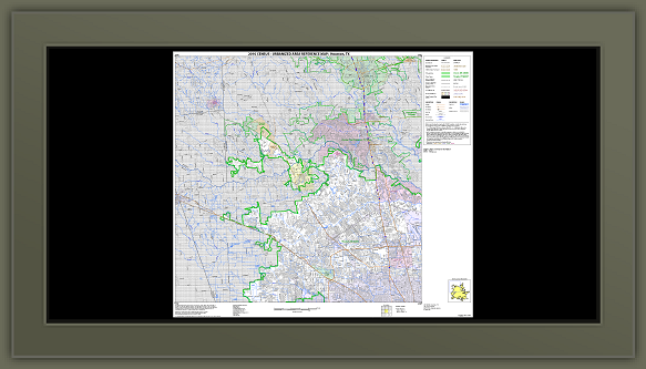 Northwest Houston - Urbanized Area Map